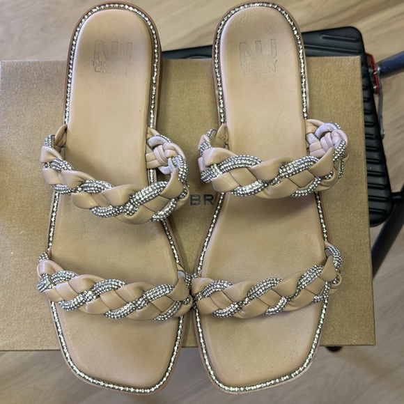 Ninety Union rhinestone embellished slide - Picture 5 of 5